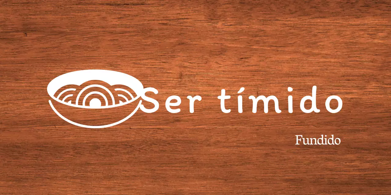 Sencilla señalización de restaurante coreano con texto en blanco e ilustraciones de fideos