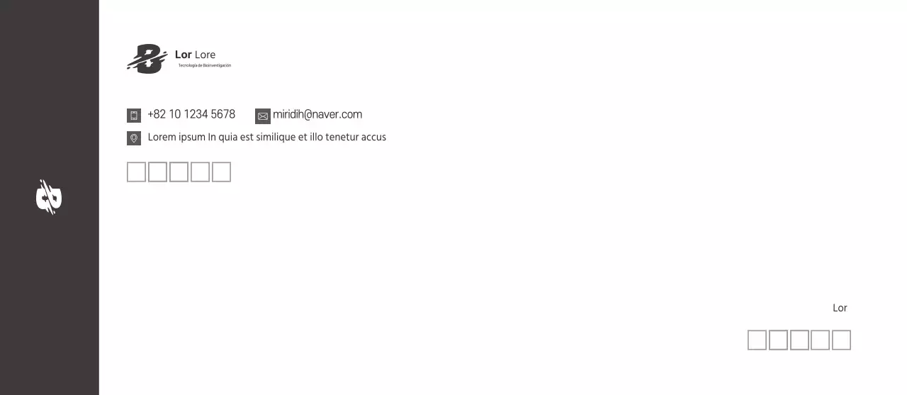 Logotipo marrón negocio limpio