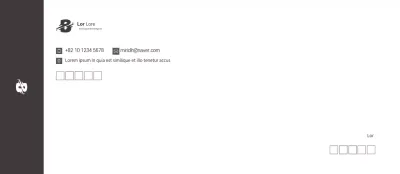 Logotipo marrón negocio limpio