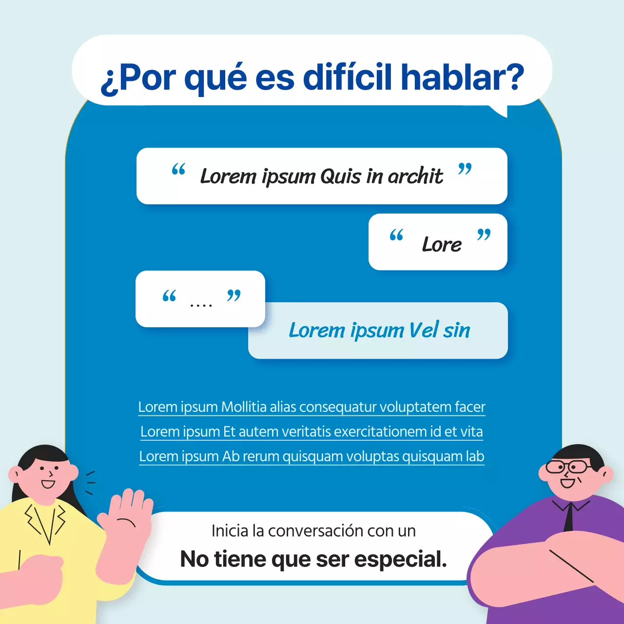 Promoción de un libro con relajantes ilustraciones de lavanda (CardNews)