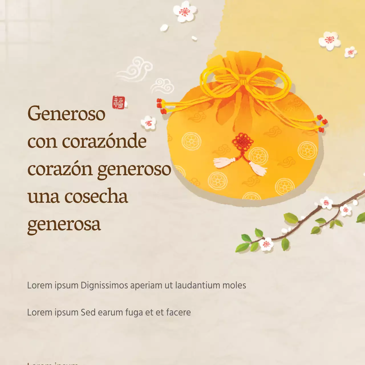 Un corazón generoso