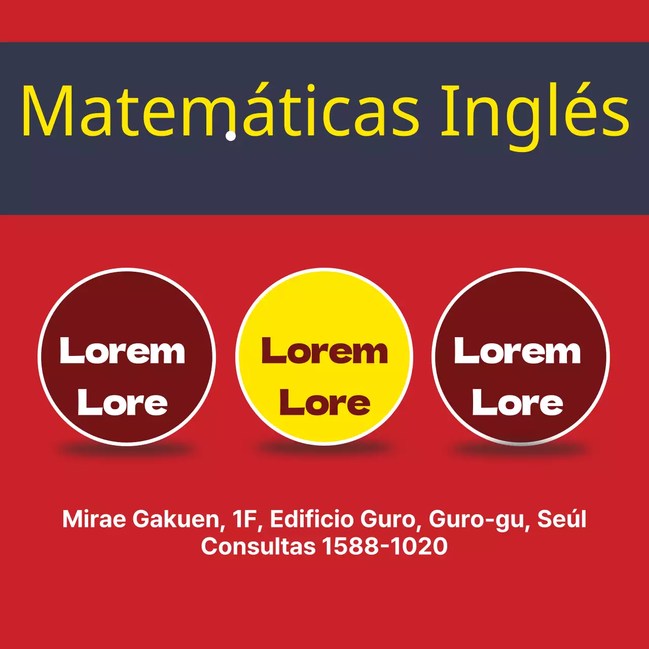 Escuela de Matemáticas y Lengua Inglesa
