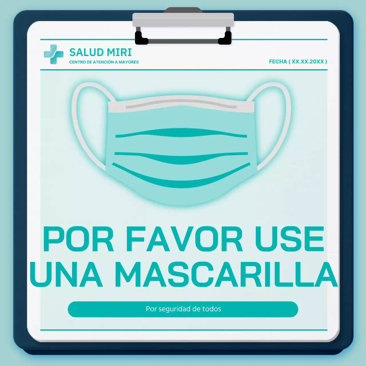 Instrucciones para el uso de la mascarilla Concept