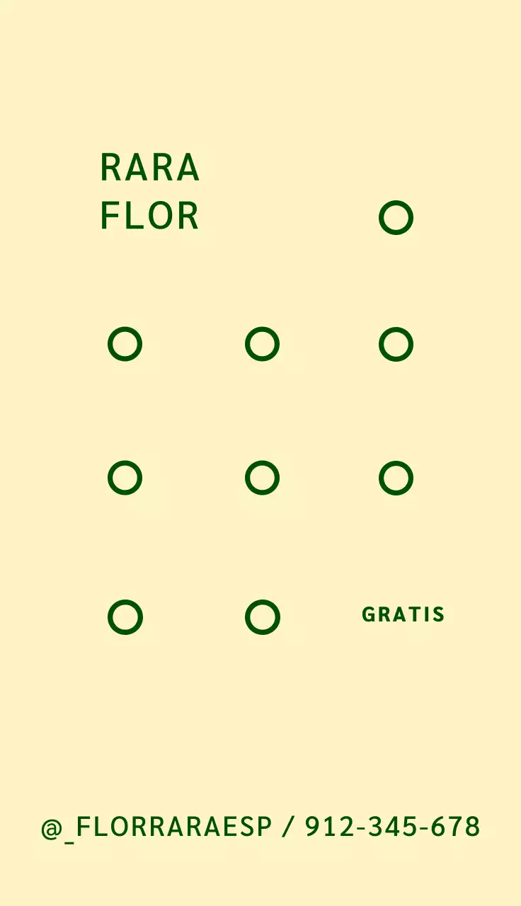 Tarjeta de visita de floristería con logotipo de ilustración floral sobre fondo amarillo