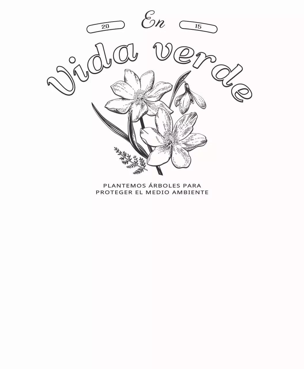 Bienes personales con un estilo de diseño de ilustración botánica sentimental