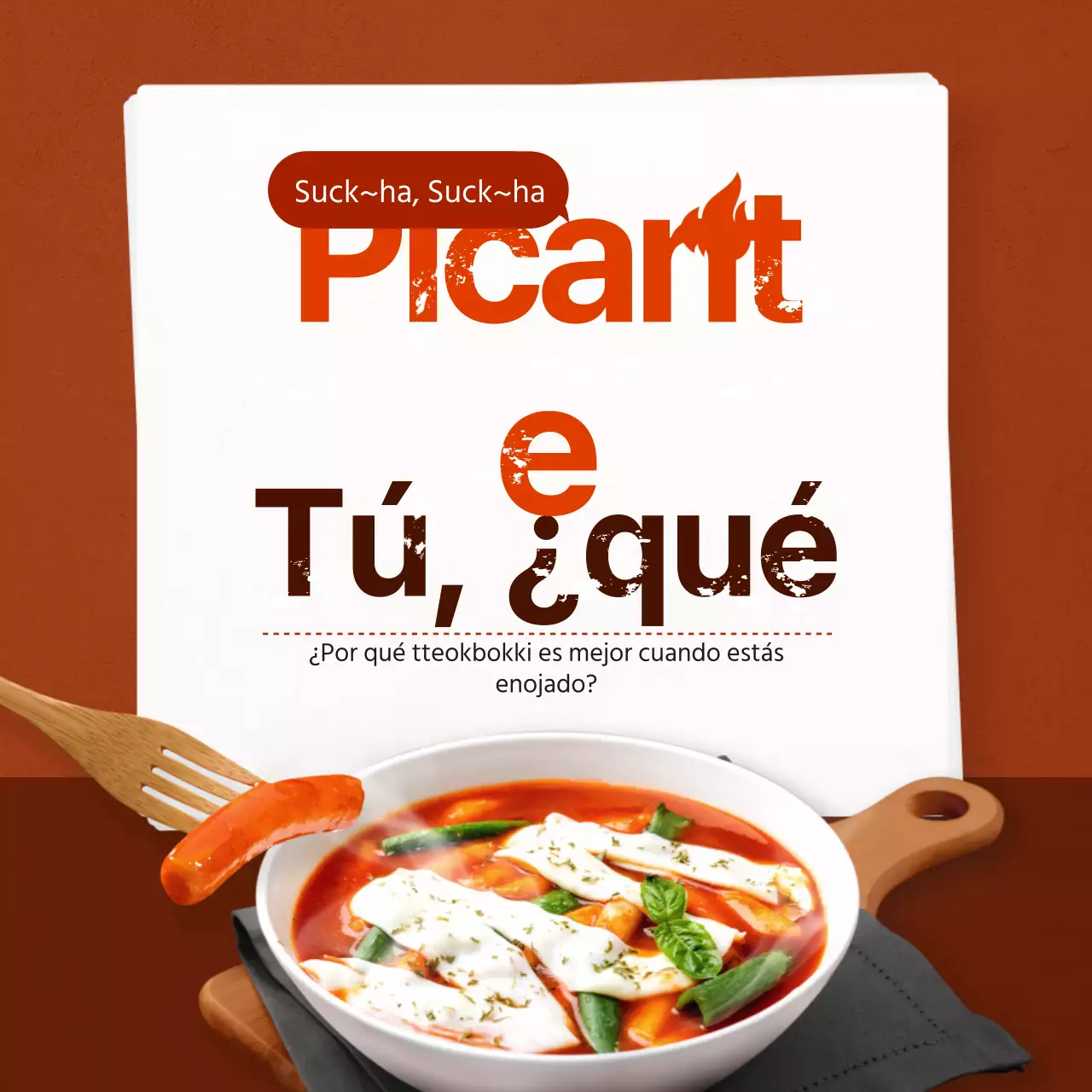 Tarjeta roja picanteDiseño de noticias