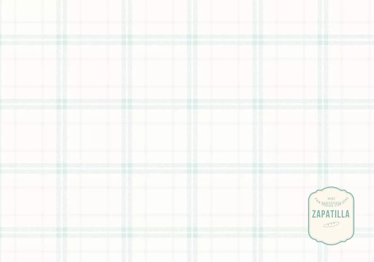 Concepto de panadería con lujosos parches a cuadros de color menta y amarillo