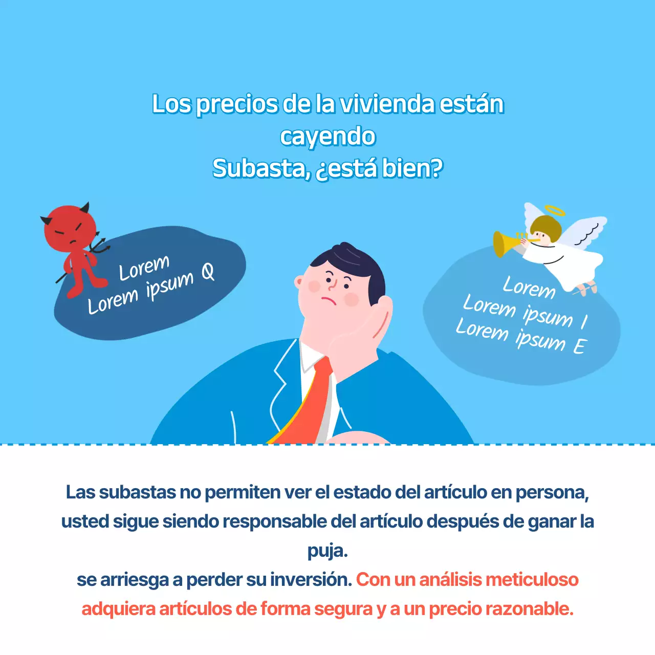 Consejos para pujar por un piso azul claro