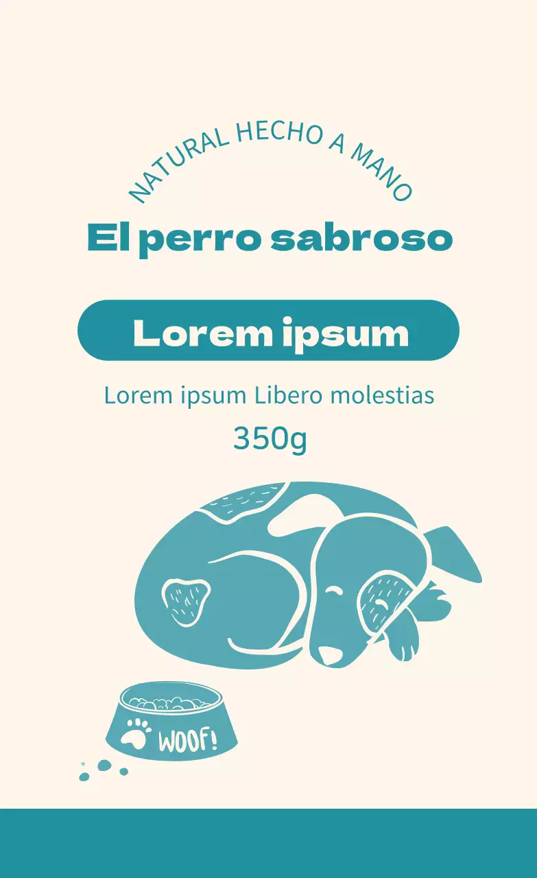 Etiquetas para dulces caseros ilustradas con menta