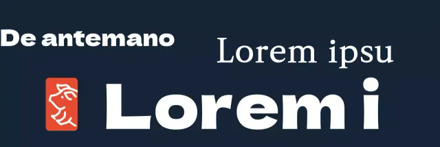 Diseño de delantal de una línea con el nombre de un restaurante de carne de cerdo en estilo caligráfico.