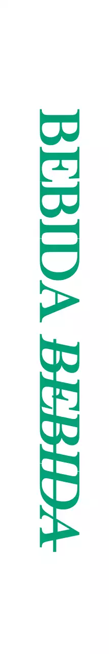 Emotivo y sencillo café estilo papelería textual con repetición de color verde