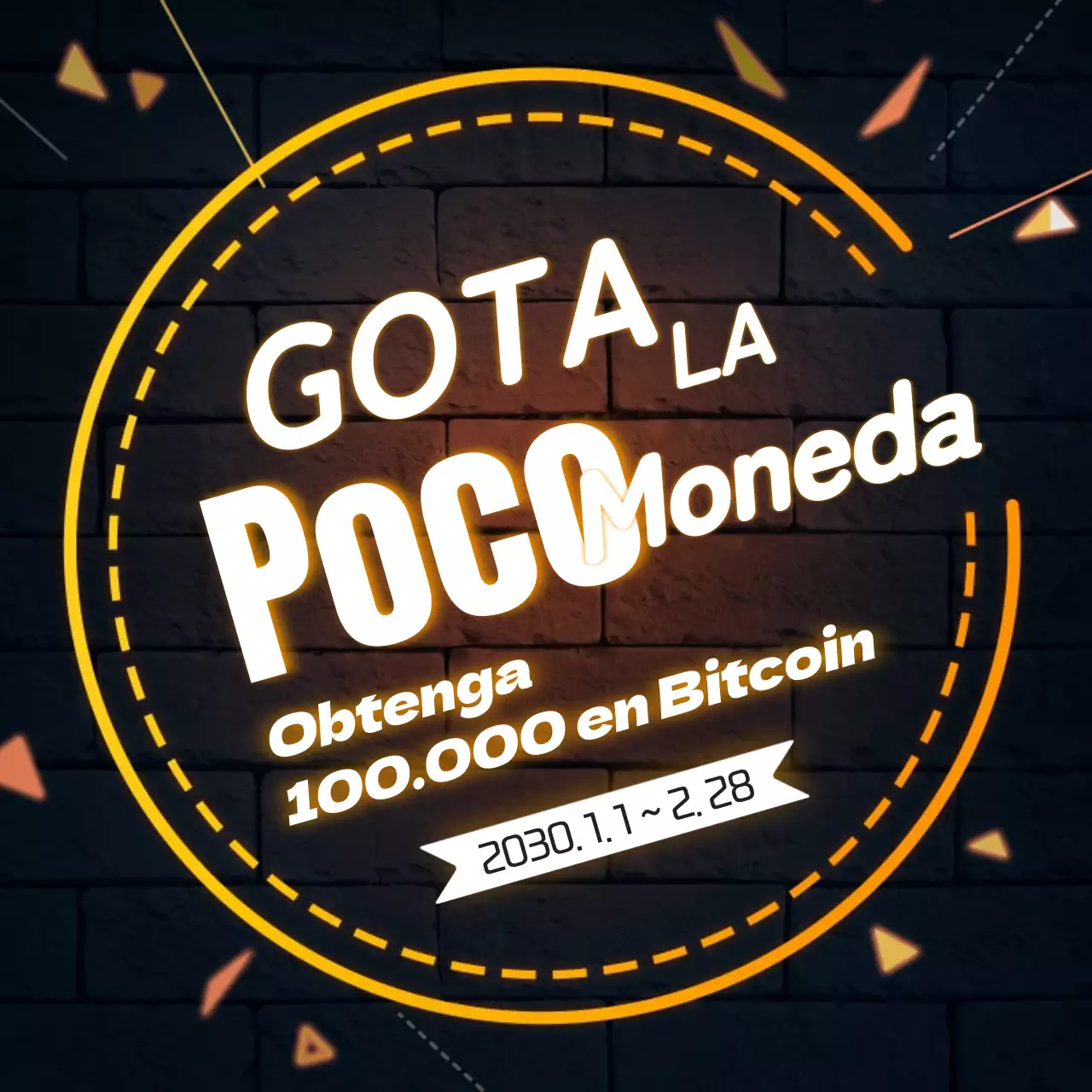 Tema Bitcoin Brick en negro y amarillo