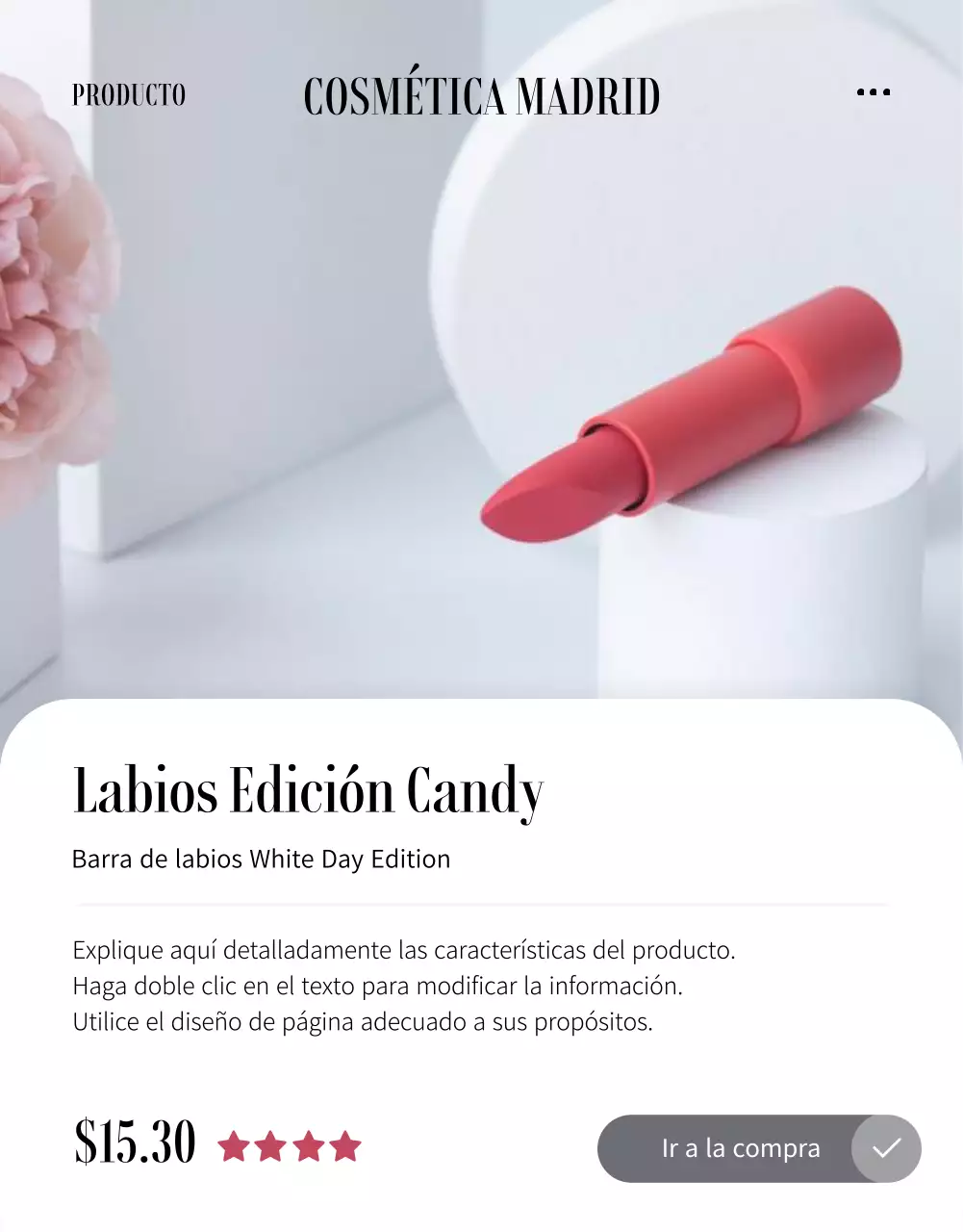 Promocione su evento del Día Blanco con tendencias de belleza en rosa y morado