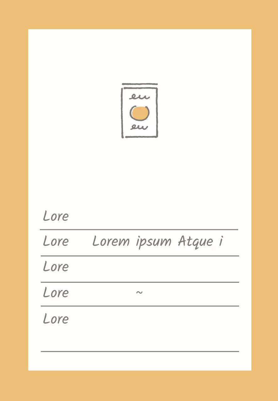 icono amarillo simple fecha de caducidad de los alimentos