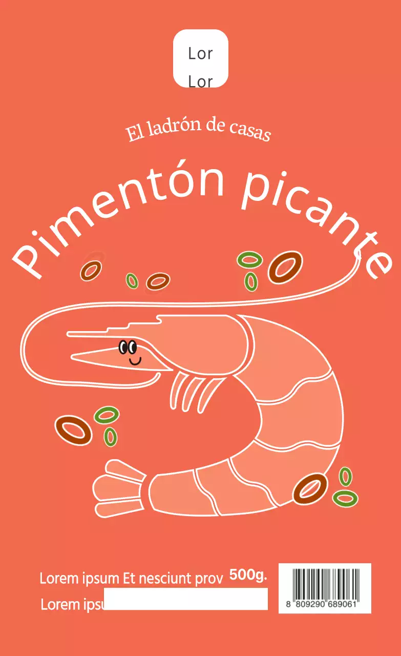 Marisco Pasta agridulce de gambas