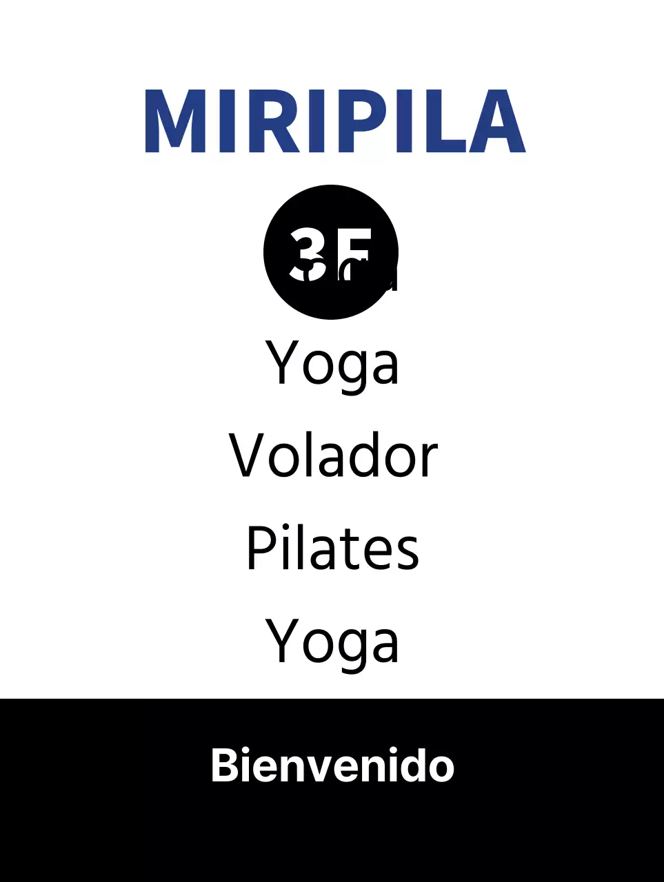 Banner de entrenamiento moderno en azul y negro