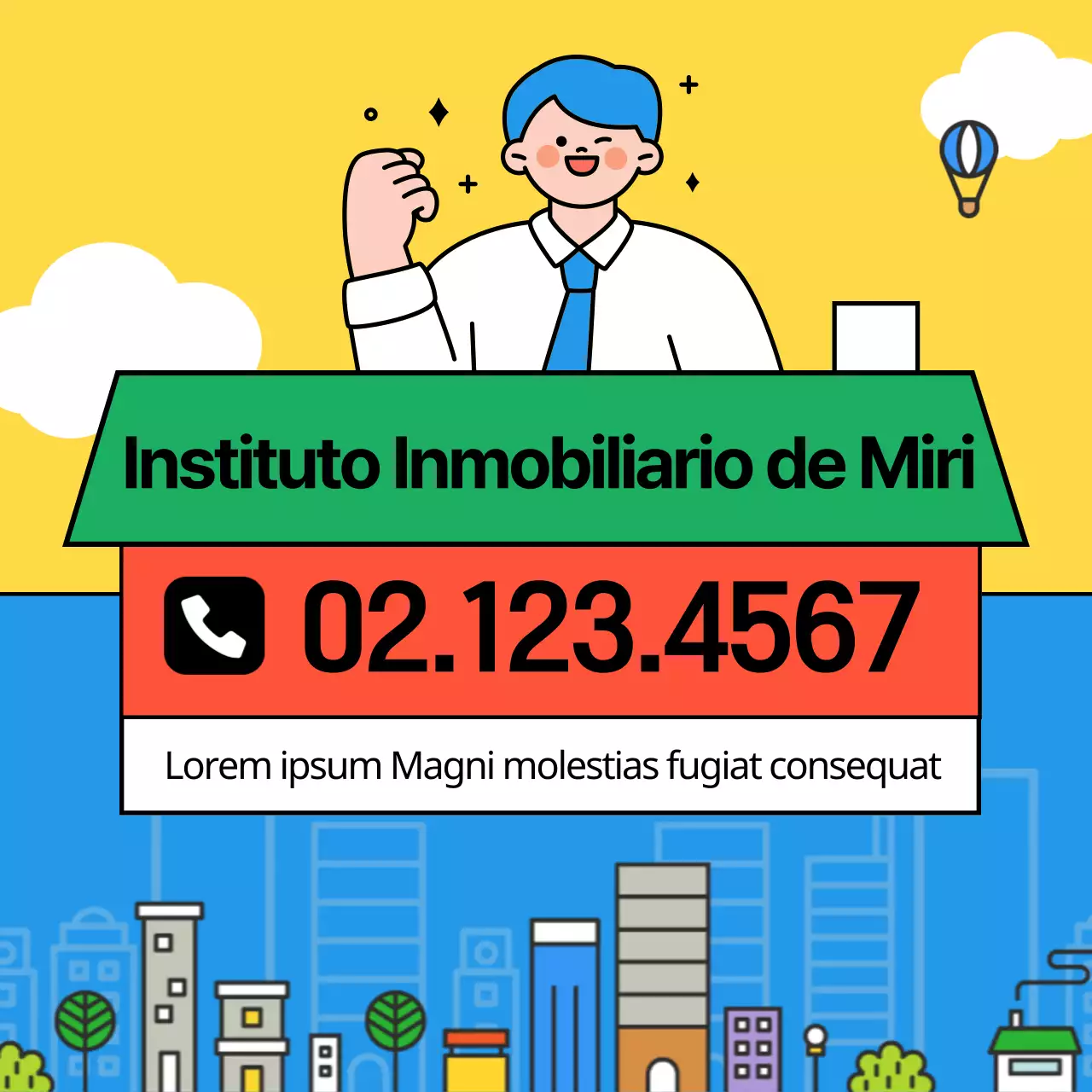 Información para solicitar un Préstamo Vivienda Especializado amarillo y verde