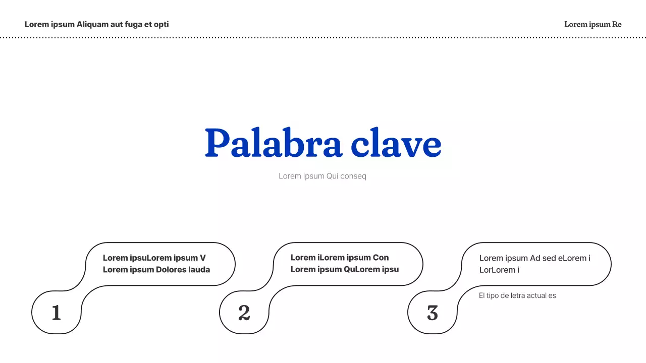Un sencillo plan de empresa en azul
