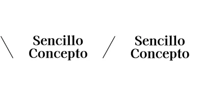 Diseño sencillo con líneas diagonales blancas y negras y texto en inglés