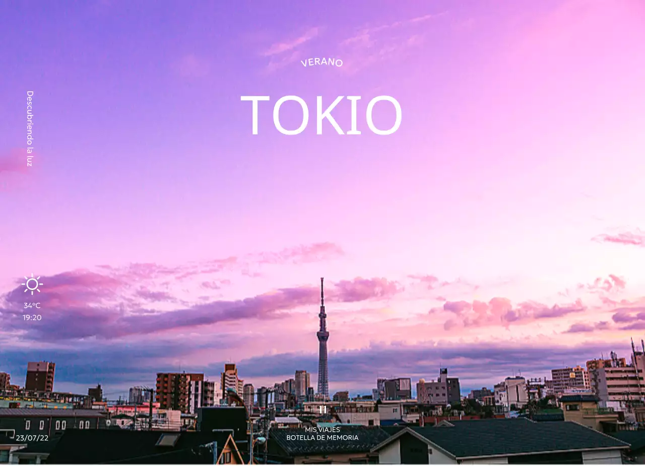 Diseño de StumbleUpon con un emotivo paisaje urbano