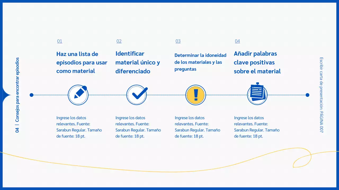 Bloc de notas con fondo azul Te enseña a escribir una carta de presentación