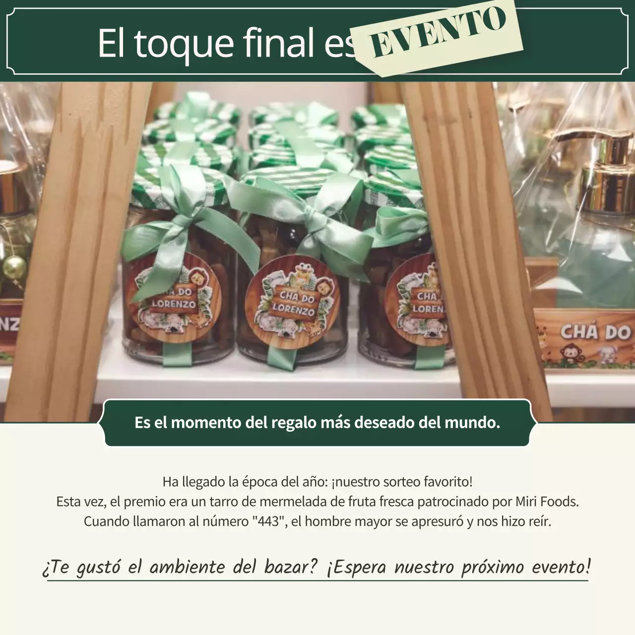 Los partidarios del bazar pastel y sentimental pasan revista (CardNews)