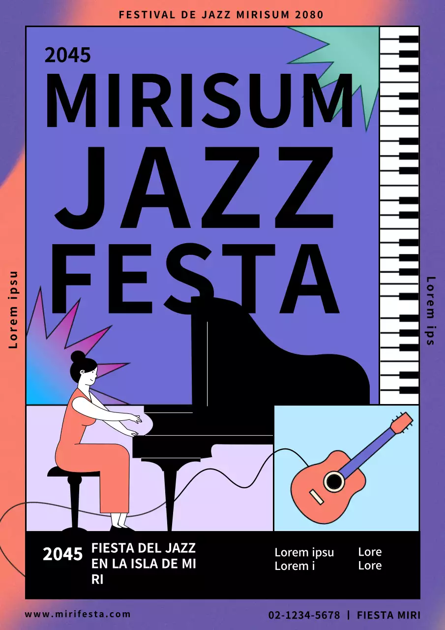 Purple Coral Performance Kitschy Jazz Music