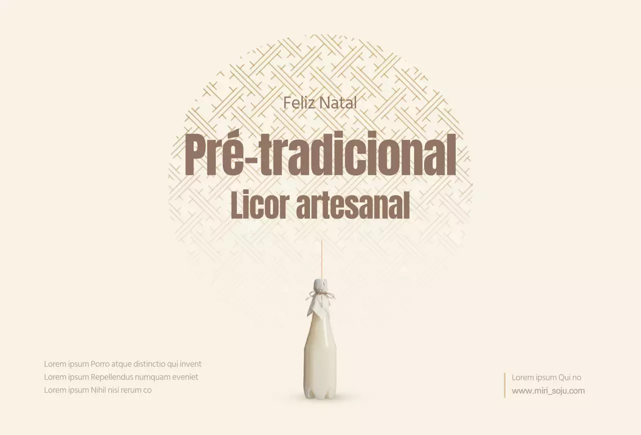 Cartões postais tradicionais em tons de bege