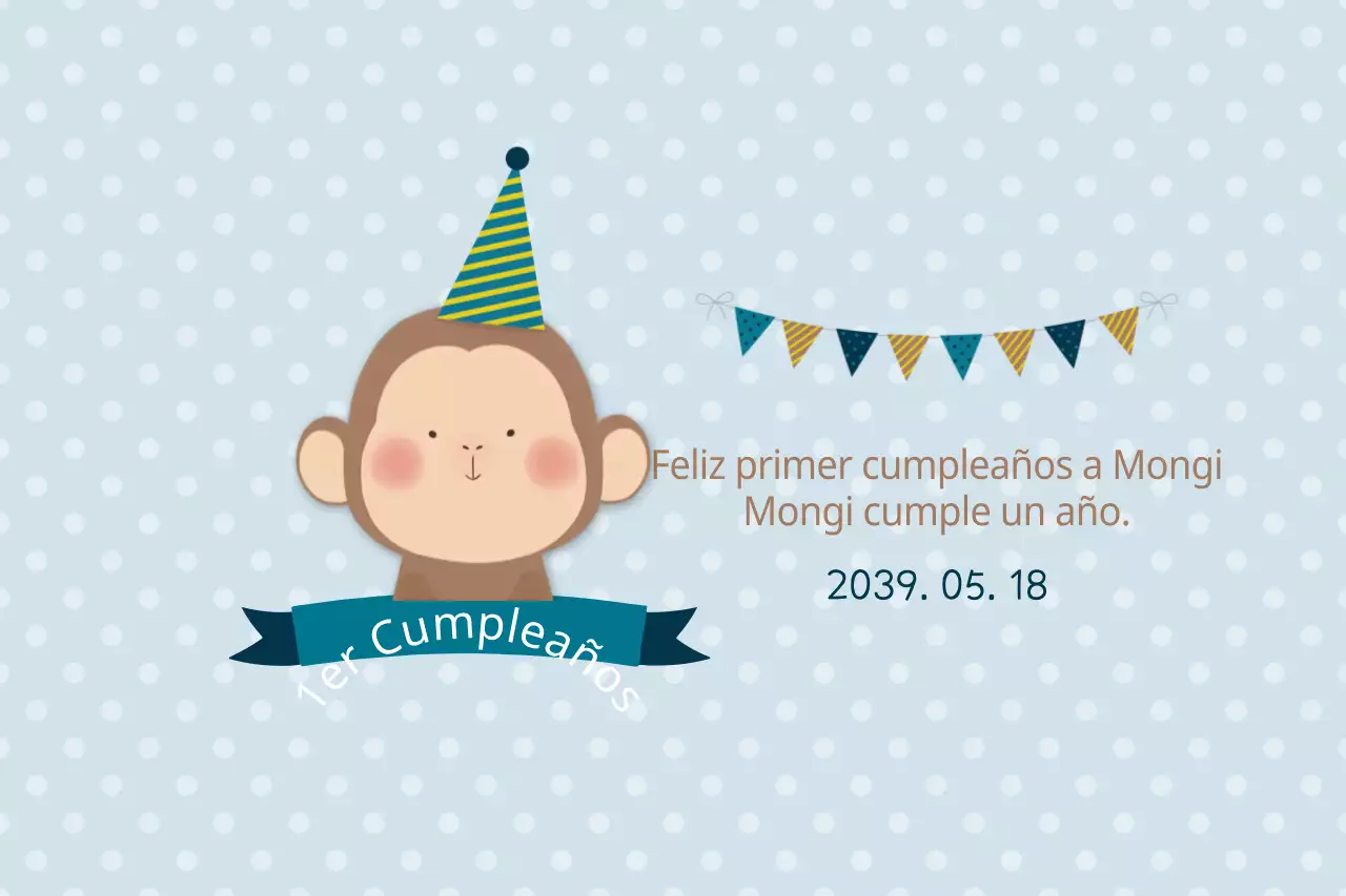 Mong cumple un año