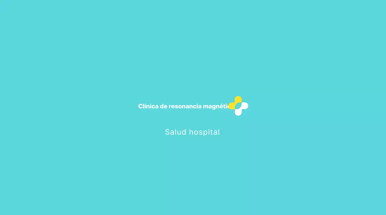 Celebración de un logotipo hospitalario limpio y mentolado