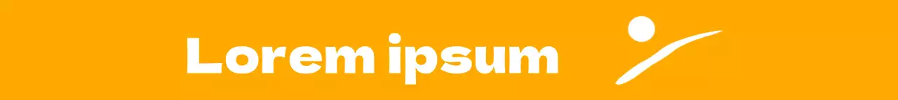 Símbolos modernos y sencillos en amarillo y blanco Combinación de logotipos y frases de texto Estilo para promoción y venta de fundaciones culturales