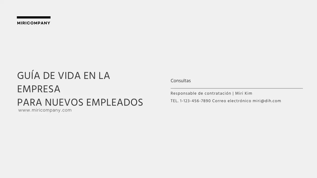 Monótono Simple Gráficos 3D Corporativo Recién Llegado Empresa Guía de Vida