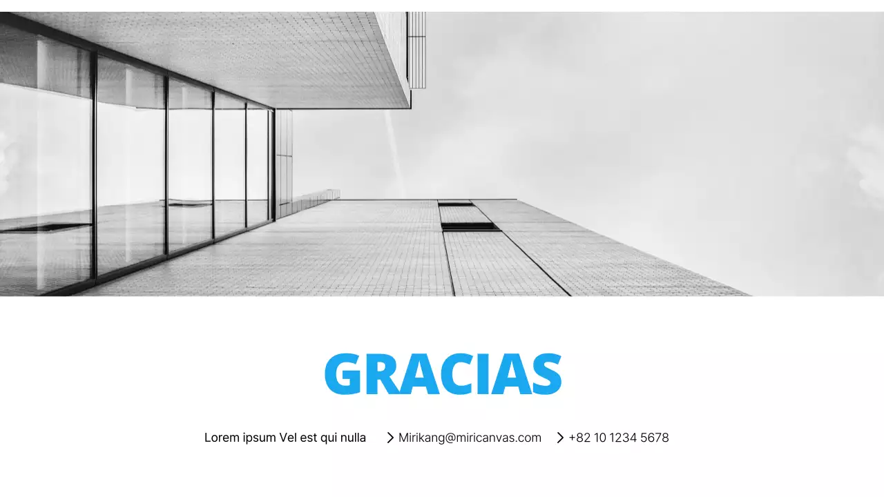 Negocio sencillo en blanco y azul claro