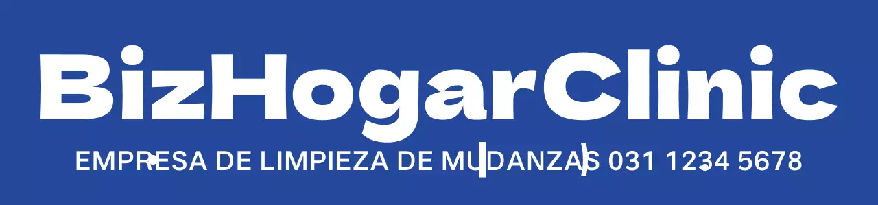 Simple icono de limpieza símbolo logotipo estilo en azul marino y azul claro blanco para el personal de limpieza del hogar