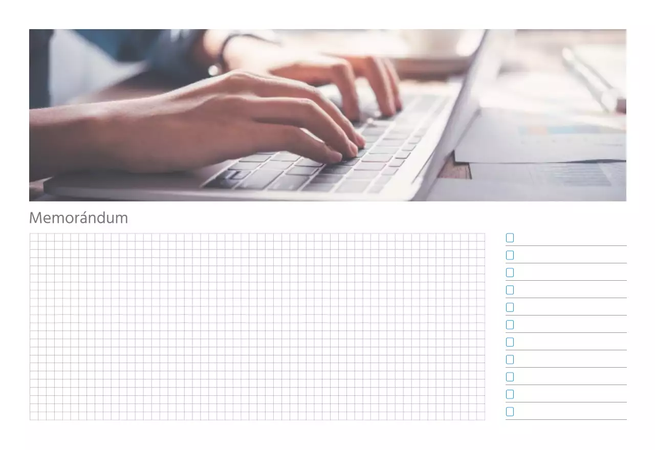 Calendario de empresa blanco y sencillo