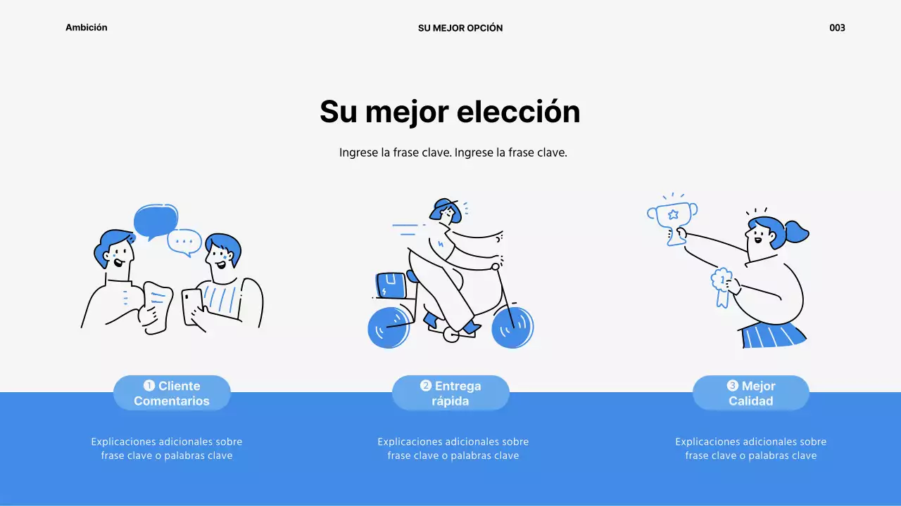 Presentación del servicio de alquiler de electrodomésticos