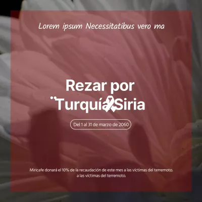 Un memorial de crisantemos en gris y rojo