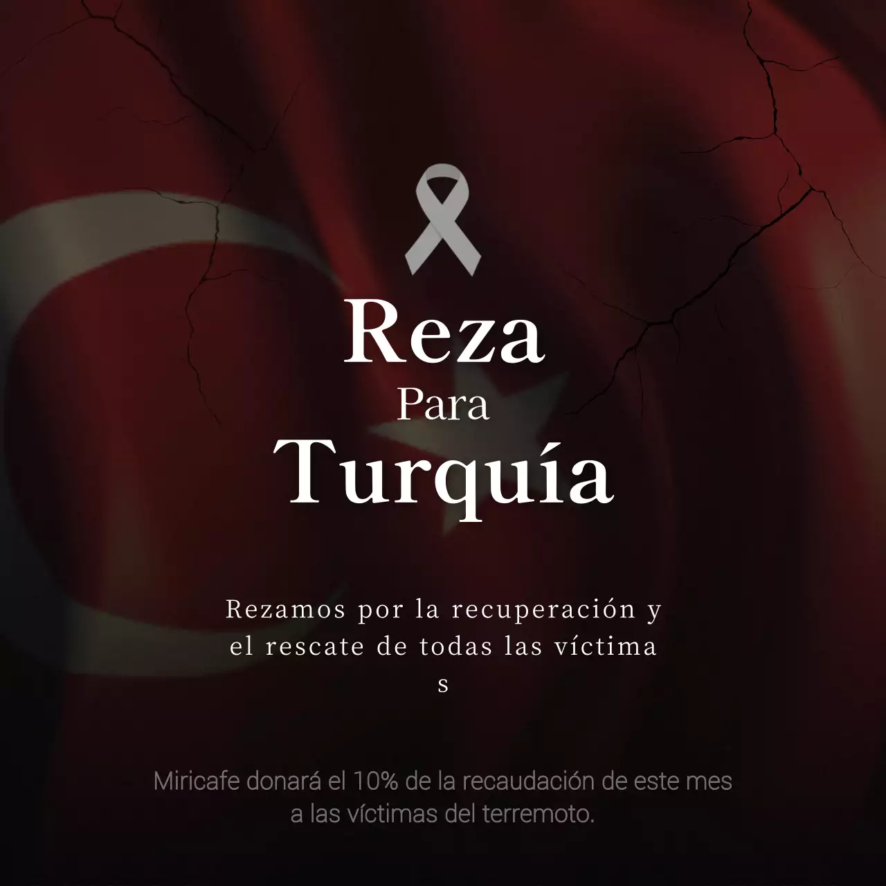 Un apacible homenaje a la catástrofe en rojo y negro