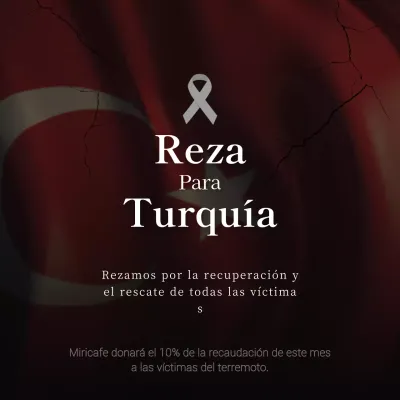 Un apacible homenaje a la catástrofe en rojo y negro