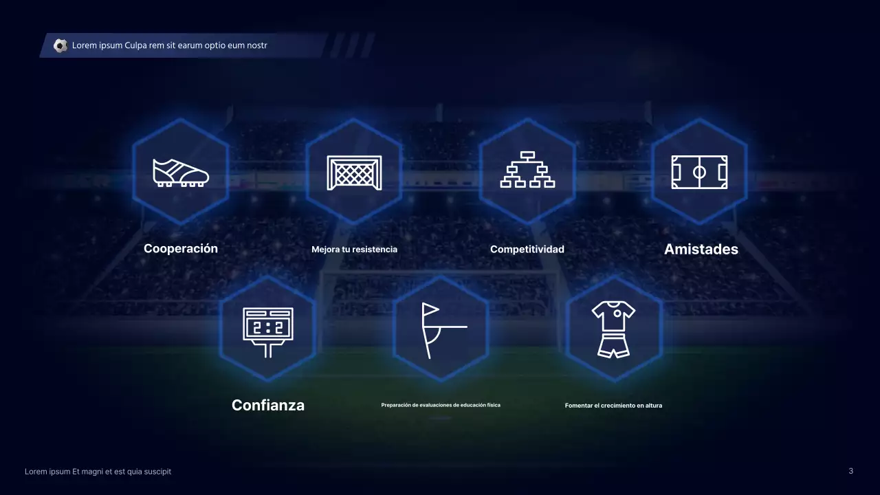 Guía de contratación del club de fútbol del programa ciberconceptual extraescolar Sodomy