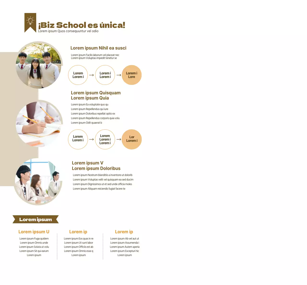 Información sobre las escuelas especializadas en pruebas de acceso a la universidad de color marrón