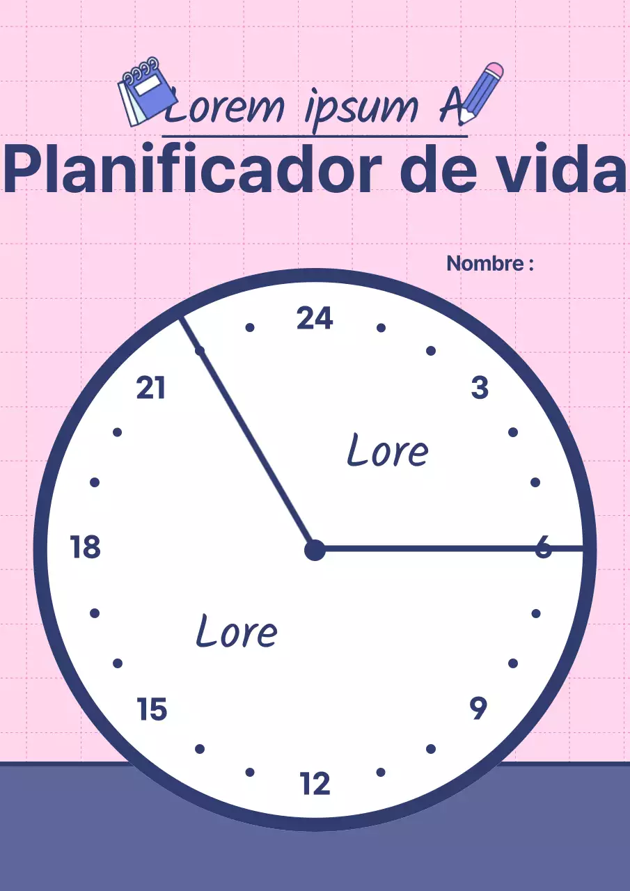 Planificador de vida