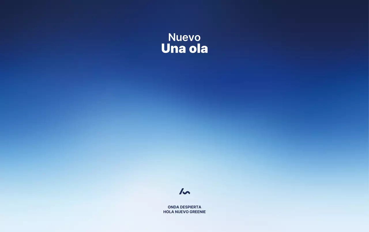 Promocione un seminario corporativo con un degradado azul oscuro