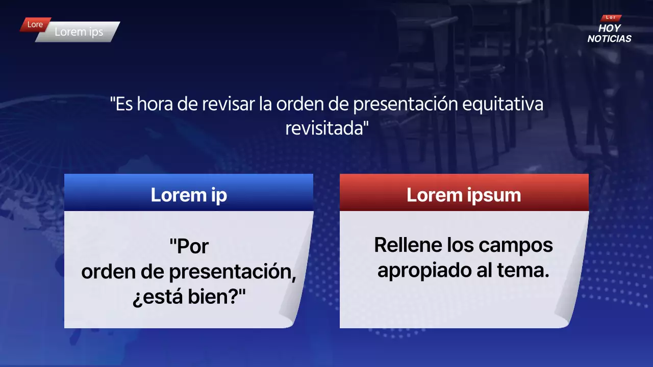La escuela debate la tendencia azul y negra Noticias