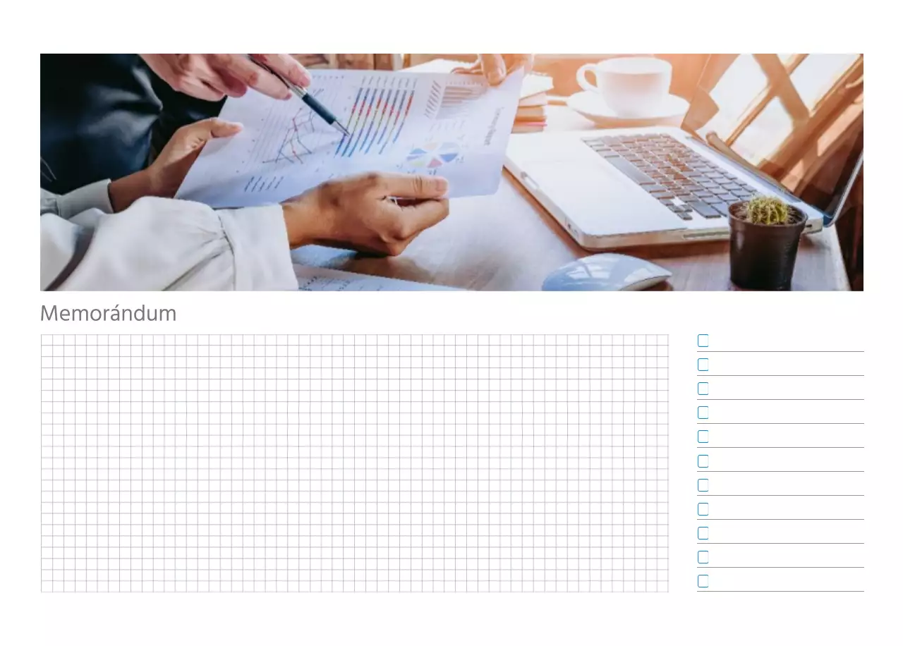 Calendario de empresa blanco y sencillo