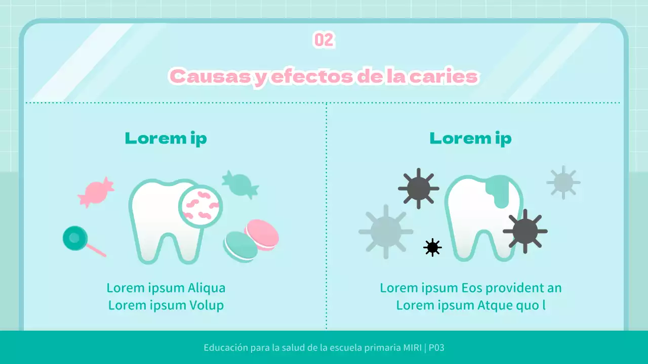 Mint Cute Child IllustrationEducación sanitaria dental