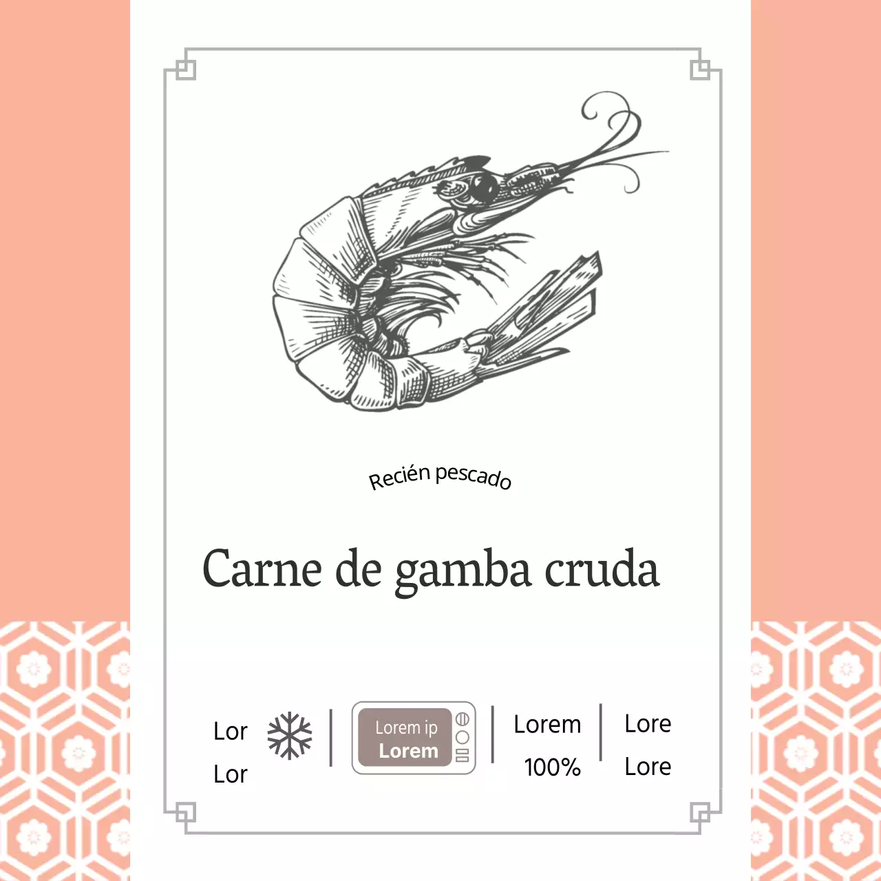 Marisco Gambas crudas