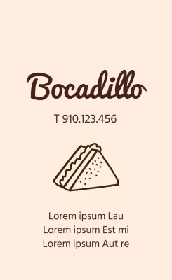 Icono simple beige Etiqueta de bocadillo