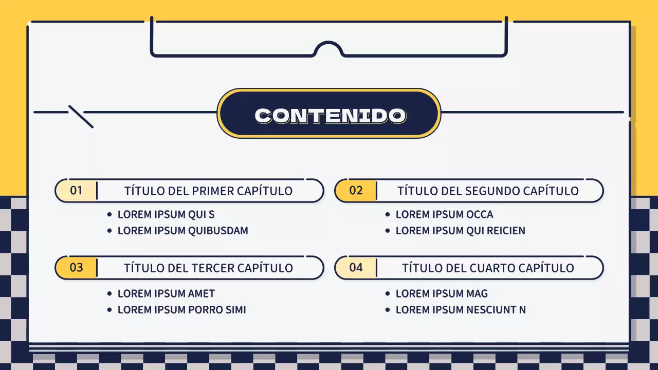 Presentación sobre el diseño de iconos bonitos y básicos en verde y amarillo