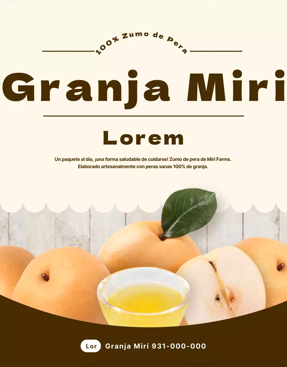 Una introducción brillante y limpia a los zumos saludables (página detallada)